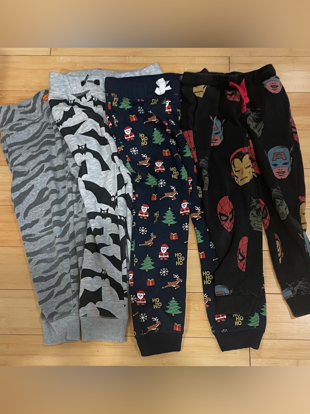 LIKE NEW! BUNDLE! 4 PAIRS! H&M Cotton Toddler Kids Play Sweat Pants Sz 5-6